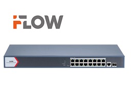 Новинка от iFLOW - L2 коммутатор на 16 портов F-SW-EM618POE-VM