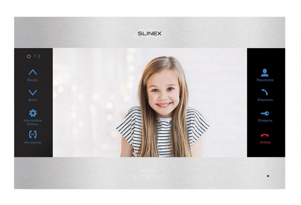 SL-10M (серебро+черный) Монитор домофона цветной с функцией «свободные руки» Фото SL-10M (серебро+черный) Монитор домофона цветной с функцией «свободные руки» Фото