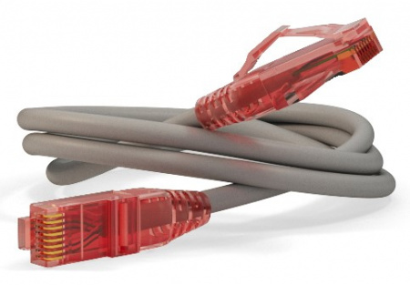 Hyperline PC-LPM-UTP-RJ45-RJ45-C5e-5M-LSZH-GY Патч-корд U/UTP, Cat.5e, LSZH, 5 м, серый Фото