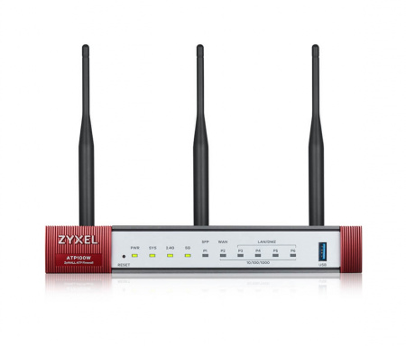 Беспроводной межсетевой экран Zyxel ZyWALL ATP100W [ATP100W-RU0102F] Фото