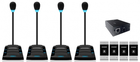 SX-425/4 Устройство переговорное клиент-кассир, дуплексное, с записью переговоров Фото