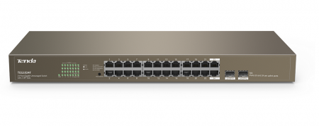 TEG1024F 24-портовый гигабитный неуправляемый коммутатор с 2-мя портами SFP Фото