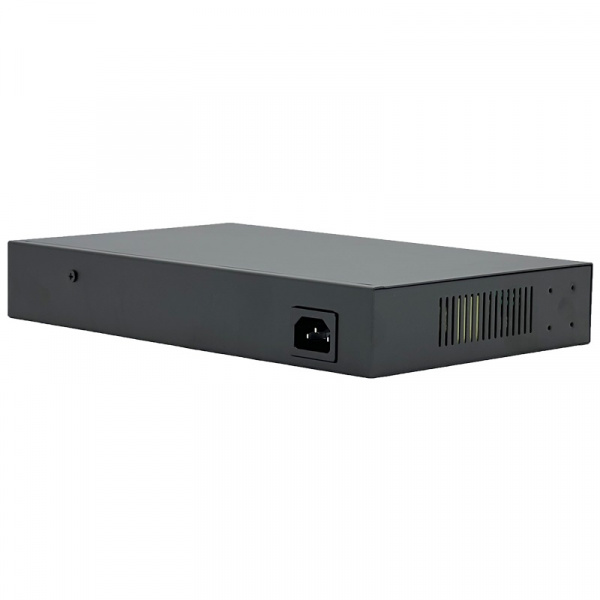 UB-SW-16F2G1SFP-200 Base Неуправляемый коммутатор Unibrave с поддержкой PoE на 16 портов, 2 Uplink 1000 Мбит/c и 1 SFP (200 Вт) Фото