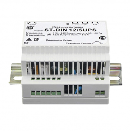 ST-DIN 12/5UPS Стабилизированный источник питания Фото