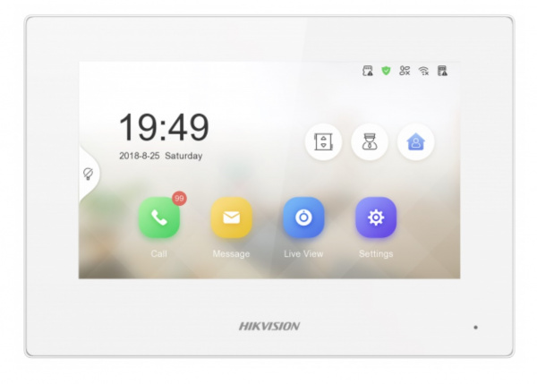 DS-KH6320-LE1/White(B) IP-видеодомофон Фото DS-KH6320-LE1/White(B) IP-видеодомофон Фото