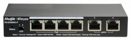 Коммутатор Ruijie Reyee RG-ES206GC-P Фото