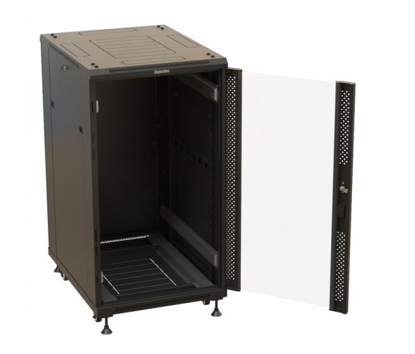 Hyperline TTBR-2768-AS-RAL9004 Шкаф напольный 19-дюймовый Фото Hyperline TTBR-2768-AS-RAL9004 Шкаф напольный 19-дюймовый Фото