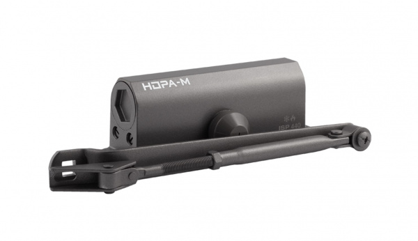 Доводчик НОРА-М 440 ISPARUS (от 80 до 140кг) (графит 7016) морозостойкий Фото Доводчик НОРА-М 440 ISPARUS (от 80 до 140кг) (графит 7016) морозостойкий Фото