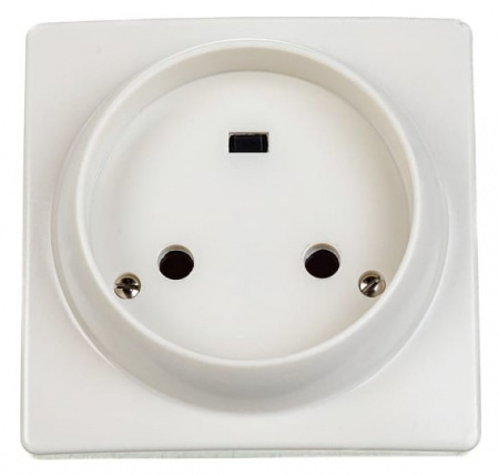 Розетка силовая для подключения электроплит Legrand с заземлением 2Р+Е 32 А 230 В IP20 белая Фото