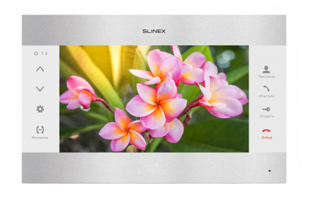 SL-10M (серебро+белый) Цветной видеодомофон Фото SL-10M (серебро+белый) Цветной видеодомофон Фото