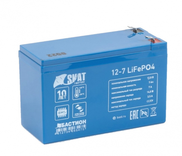 Skat i-Battery 12-7 LiFePo4 аккумуляторная батарея Фото Skat i-Battery 12-7 LiFePo4 аккумуляторная батарея Фото