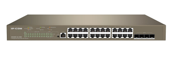 G5328XP-24-410W Управляемый коммутатор PoE третьего уровня с 24 Гигабитными портами PoE, 4 порта 10G SFP+ Фото