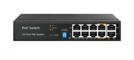 AT-NS-8P2-96 (3F) 10-портовый РoЕ коммутатор неуправляемый Фото
