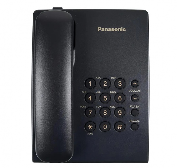 Проводной телефон Panasonic KX-TS2350RUB (черный) Фото Проводной телефон Panasonic KX-TS2350RUB (черный) Фото