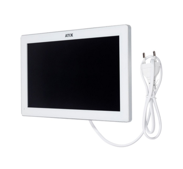 AT-I-M1011F/IW White Цветной WIFI домофон FHD с IPS экраном Фото AT-I-M1011F/IW White Цветной WIFI домофон FHD с IPS экраном Фото