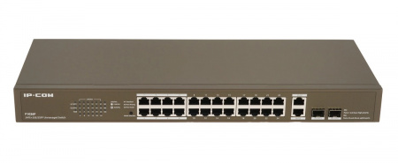 F1026F Неуправляемый коммутатор с 24 портами 100 Мбит/с, 2 гигабитными портами и 2 комбинированными SFP портами Фото