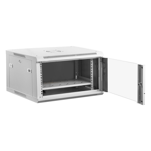 UB-WMC-6U-60/45-GD (G) Шкаф телекоммуникационный настенный 19 UB-WMC-6U-60/45-GD (G) Шкаф телекоммуникационный настенный 19