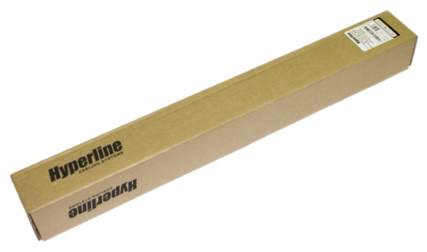 Hyperline CM-1U-ML-COV Кабельный организатор металлический с крышкой, 19 Hyperline CM-1U-ML-COV Кабельный организатор металлический с крышкой, 19