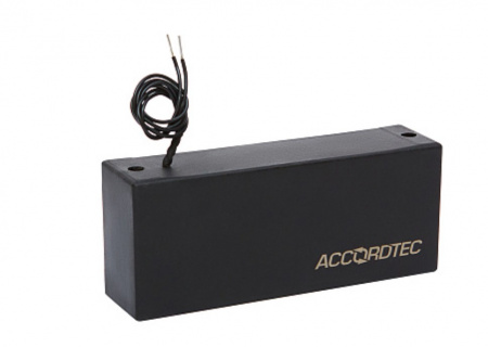 ML-300П Электромагнитный влагозащищенный замок с планкой, цвет черный Фото ML-300П Электромагнитный влагозащищенный замок с планкой, цвет черный Фото