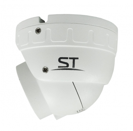 ST-S4501 POE БЕЛАЯ (2,8mm) 4MP, уличная купольная IP-камера с ИК подсветкой до 30 м Фото