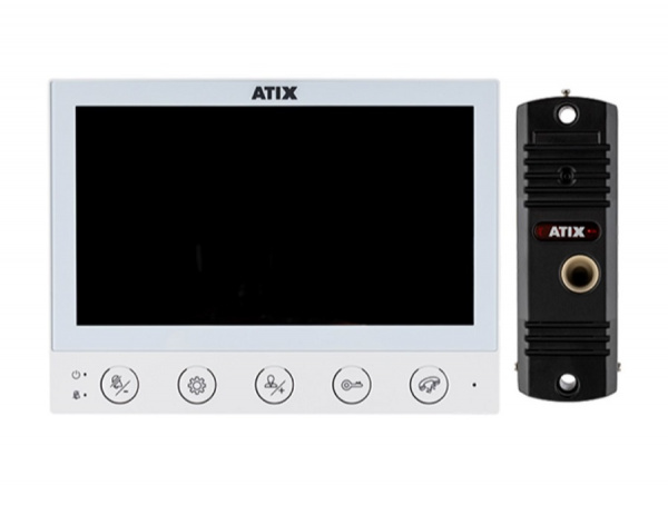 AT-I-K700F/T White Комплект: видеодомофон FHD и видеопанель FHD Фото AT-I-K700F/T White Комплект: видеодомофон FHD и видеопанель FHD Фото