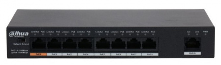 DH-PFS3009-8ET1GT-96 8-портовый неуправляемый коммутатор с РоЕ Фото