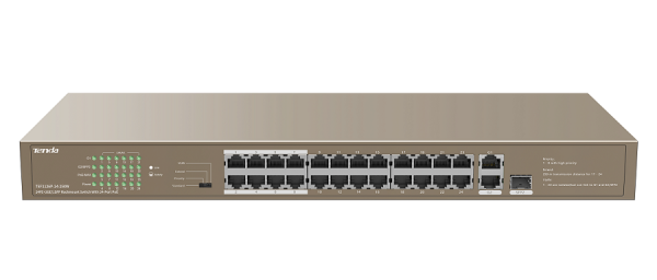 TEF1126P-24-250W неуправляемый PoE-коммутатор Фото