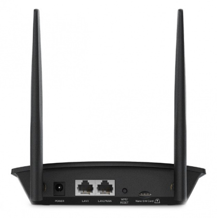 Wi-Fi роутер TP-LINK TL-MR100, N300, черный Фото Wi-Fi роутер TP-LINK TL-MR100, N300, черный Фото
