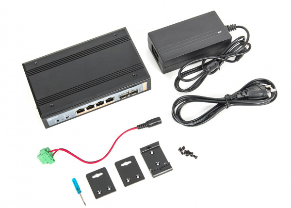 SKAT PoE-IN-4E-2S Коммутатор с питанием по PoE Фото