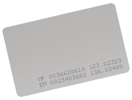 TS-Combi-EMF Бесконтактная карта доступа Фото