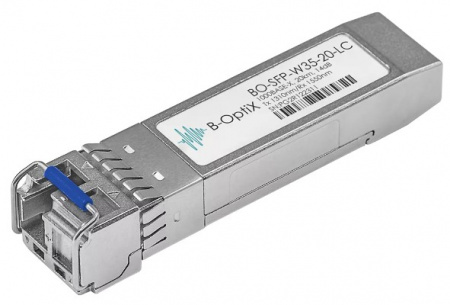 BO-SFP-W35-20-LC Модуль B-OptiX SFP WDM, дальность до 20км LC (14dB), 1310нм Фото