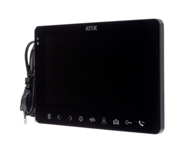 AT-I-K710C/T Black Комплект: видеодомофон СVBS и видеопанель СVBS Фото AT-I-K710C/T Black Комплект: видеодомофон СVBS и видеопанель СVBS Фото