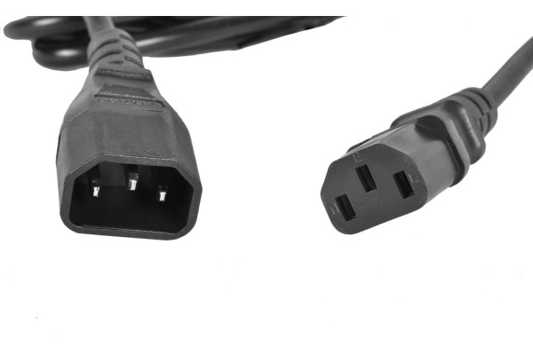 R-10-Cord-C13-C14-3 Шнур питания с заземление Фото R-10-Cord-C13-C14-3 Шнур питания с заземление Фото