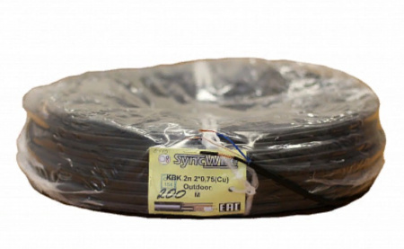 Кабель КВК 2П 2х0,75 LV SyncWire бухта 200м  Фото