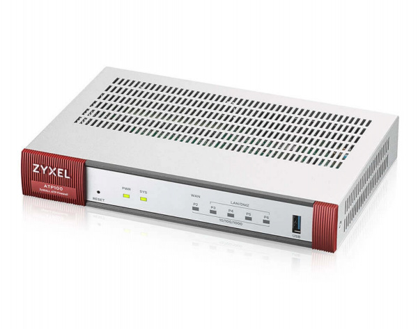 Межсетевой экран Zyxel ZyWALL ATP100 [ATP100-RU0112F] Фото