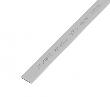 Трубка термоусаживаемая ТУТнг-LS (2:1)-7/3.5 серая REXANT Фото