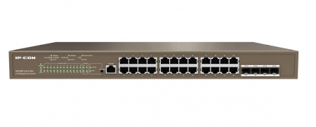 G5328P-24-410W Управляемый L3 PoE коммутатор IP-COM c 24 портами PoЕ 10/100/1000 Мбит/с, 4 SFP 1000 Мбит/с Фото