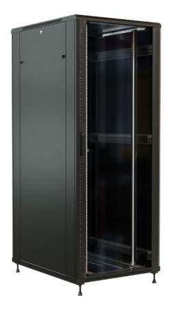 WR-TT-4284-AS-RAL9004 Шкаф напольный 19-дюймовый, 42U, 2055x800х450 мм (ВхШхГ) Фото