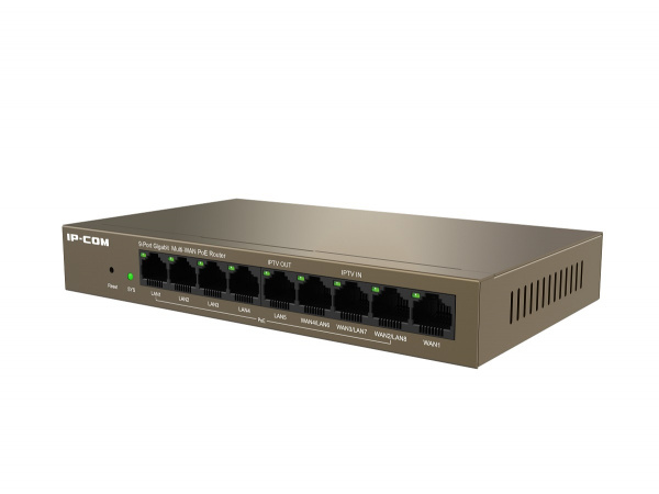 M20-8G-PoE 9-портовый гигабитный PoE-маршрутизатор IP-COM c 8 портами PoE с облачным управлением Фото M20-8G-PoE 9-портовый гигабитный PoE-маршрутизатор IP-COM c 8 портами PoE с облачным управлением Фото
