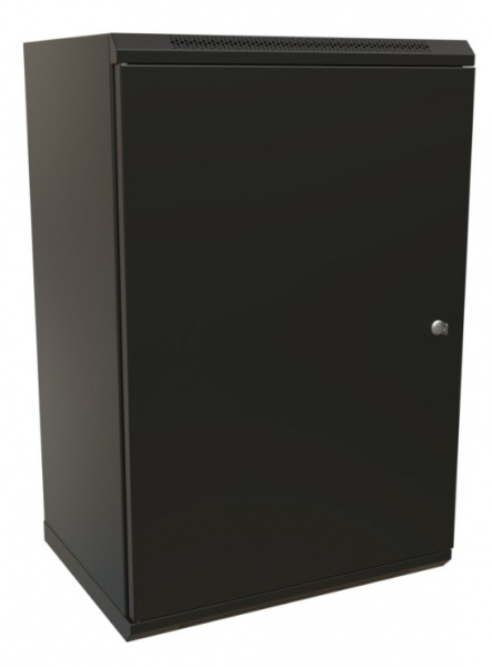 WR-TW-1866-SR-RAL9004 Шкаф настенный 19-дюймовый (19