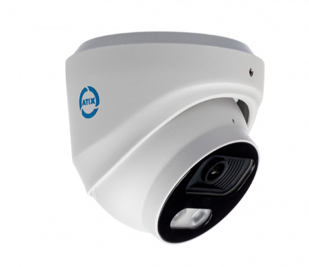 AT-NC-2E2M-2.8/M (12L) 2Мп уличная купольная  IP-камераc микрофоном и ИК подсветкой до 30м Фото