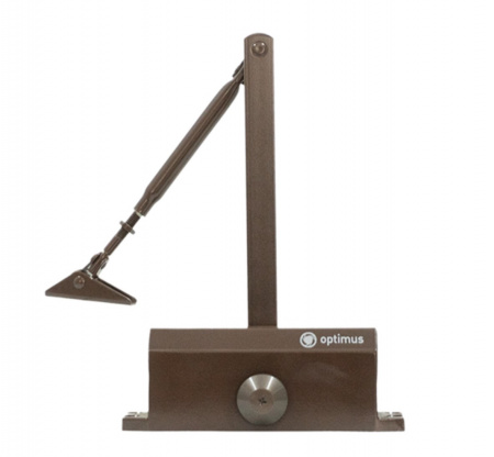 Дверной доводчик Optimus DC-65 (коричневый) V.1 Фото