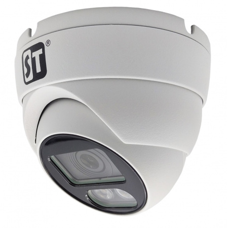 ST-S2123 PRO FULLCOLOR Белый (3,6mm) Уличная купольная AHD-камер 2,1MP Фото