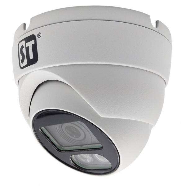 ST-S2123 PRO FULLCOLOR Белый (3,6mm) Уличная купольная AHD-камер 2,1MP Фото
