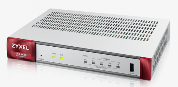 Межсетевой экран Zyxel USG FLEX 100 с набором подписок на 1 год [USGFLEX100-EUCI12F] Фото