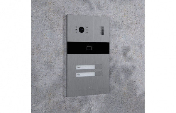 SLINEX MA-02 (серебро) Вызывная панель цветная накладная Фото SLINEX MA-02 (серебро) Вызывная панель цветная накладная Фото