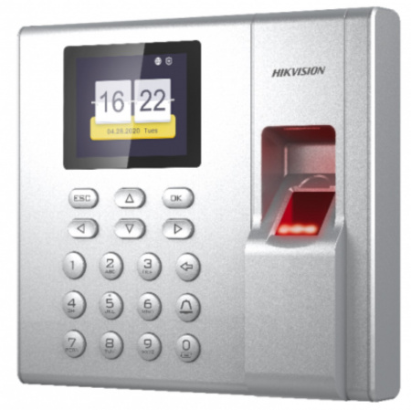 DS-K1T8003MF Терминал доступа со считывателями Mifare карт и отпечатков пальцев Фото