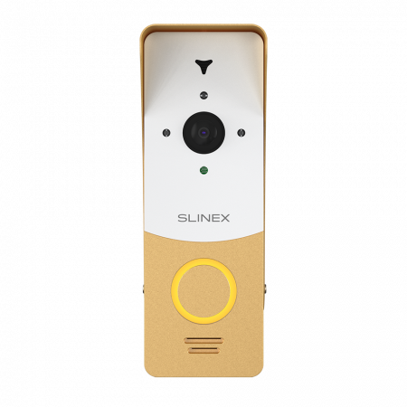 ML-20HD (золото+белый) Вызывная панель цветная накладная Фото