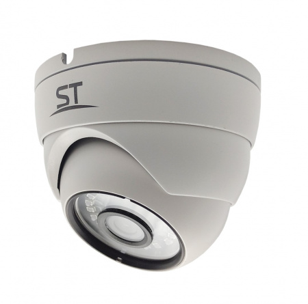 ST-2203 Белый (2,8mm), (версия 3) Уличная купольная AHD-камера 2,1MP Фото