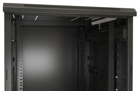 Hyperline TTB-4282-DD-RAL9004 Шкаф напольный 19-дюймовый, 42U, 2055x800х1200 мм (ВхШхГ) Фото